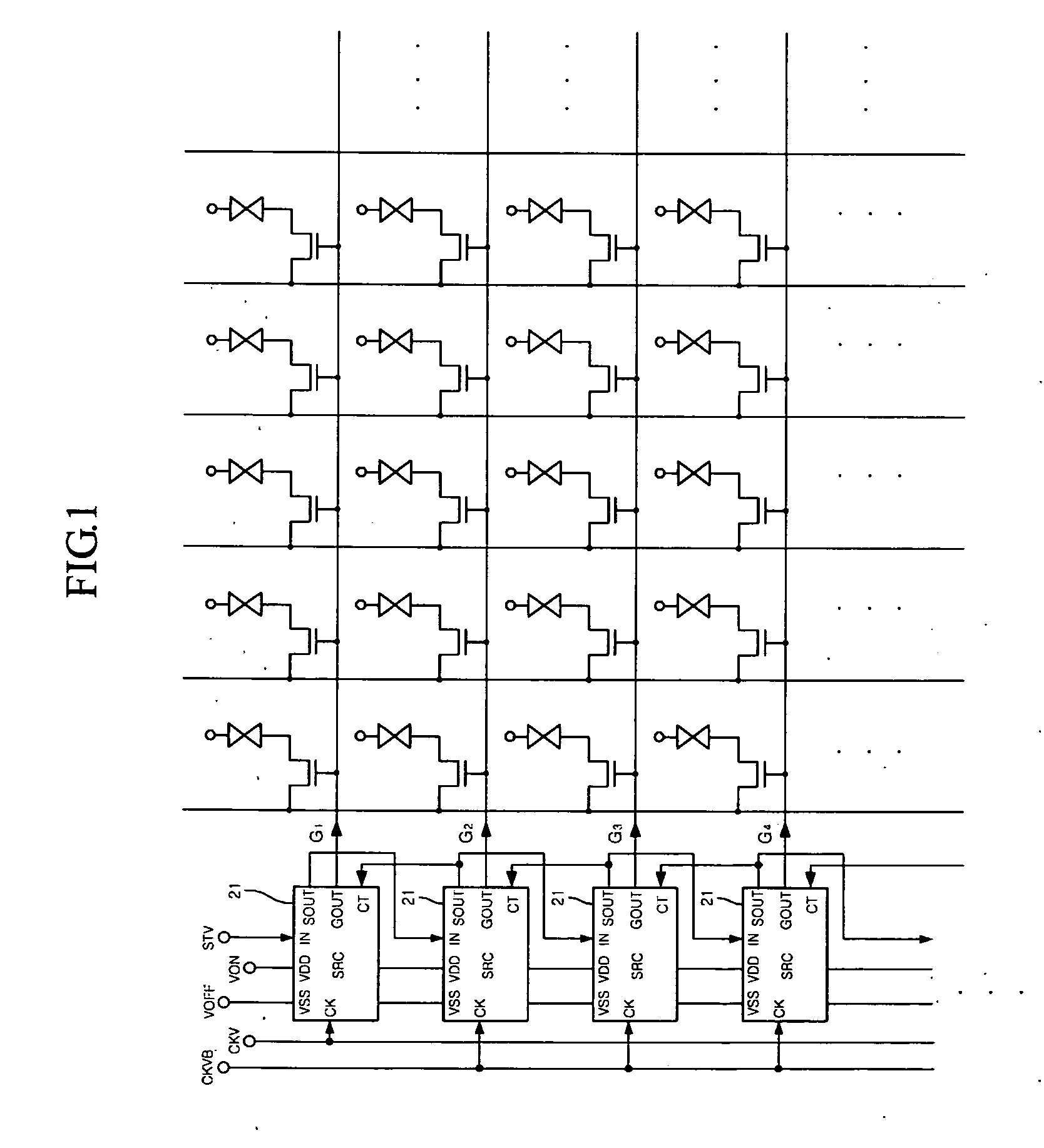 Gate driving circuit and display device having the same