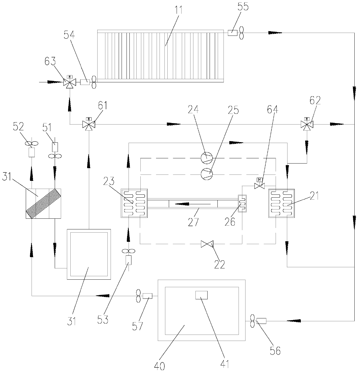 Solar assisted heat pump drying system