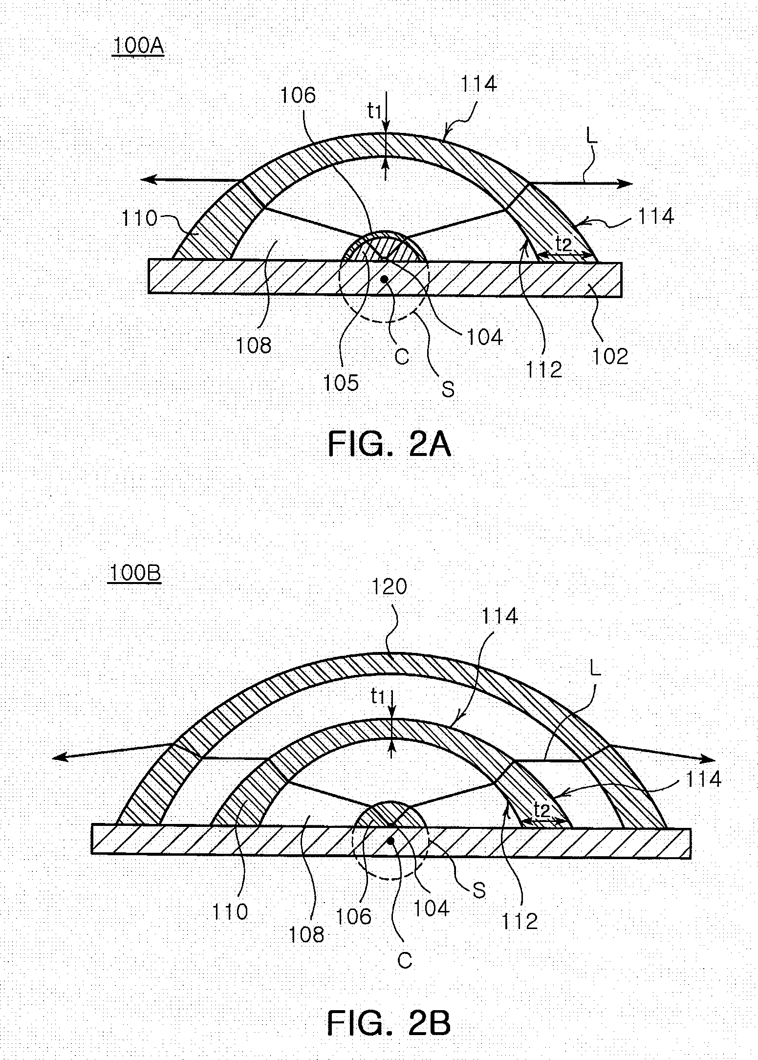 Multi-lens light emitting diode