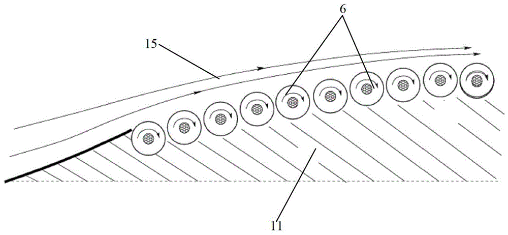 High Speed ​​Surface Drag Reduction Device