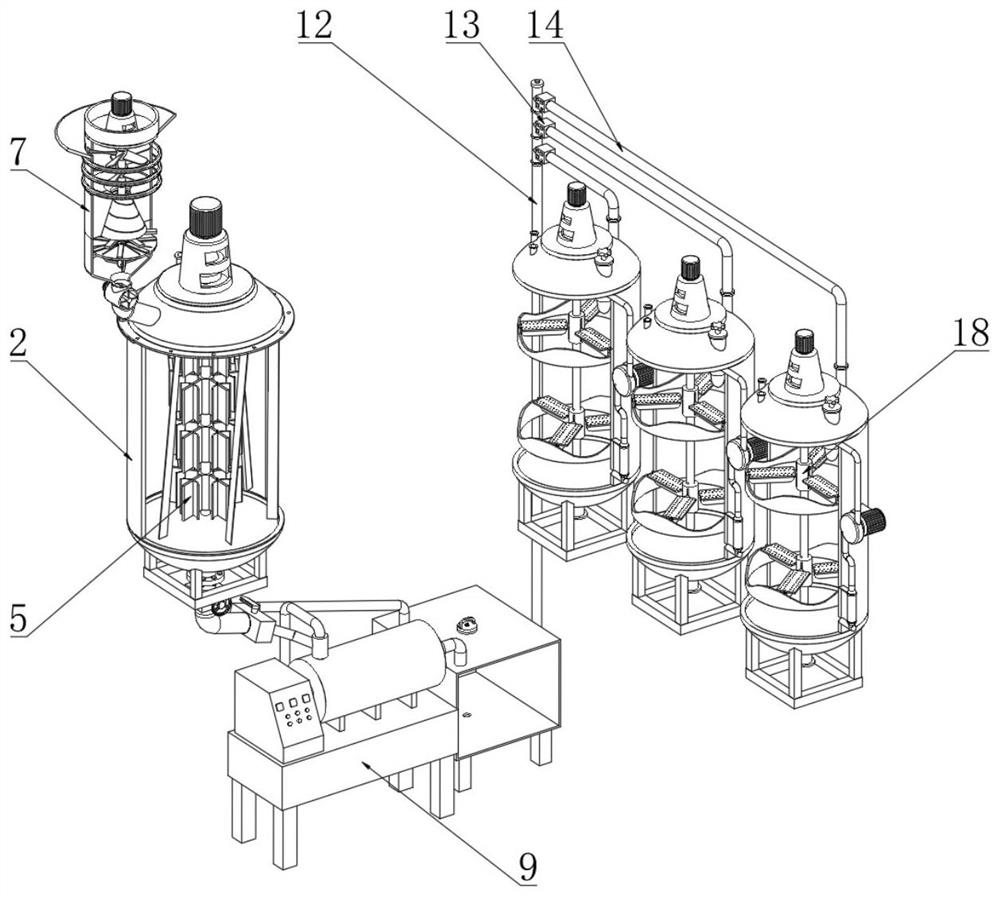 A manufacturing device for the production of weather-resistant and environmentally friendly anti-corrosion coatings