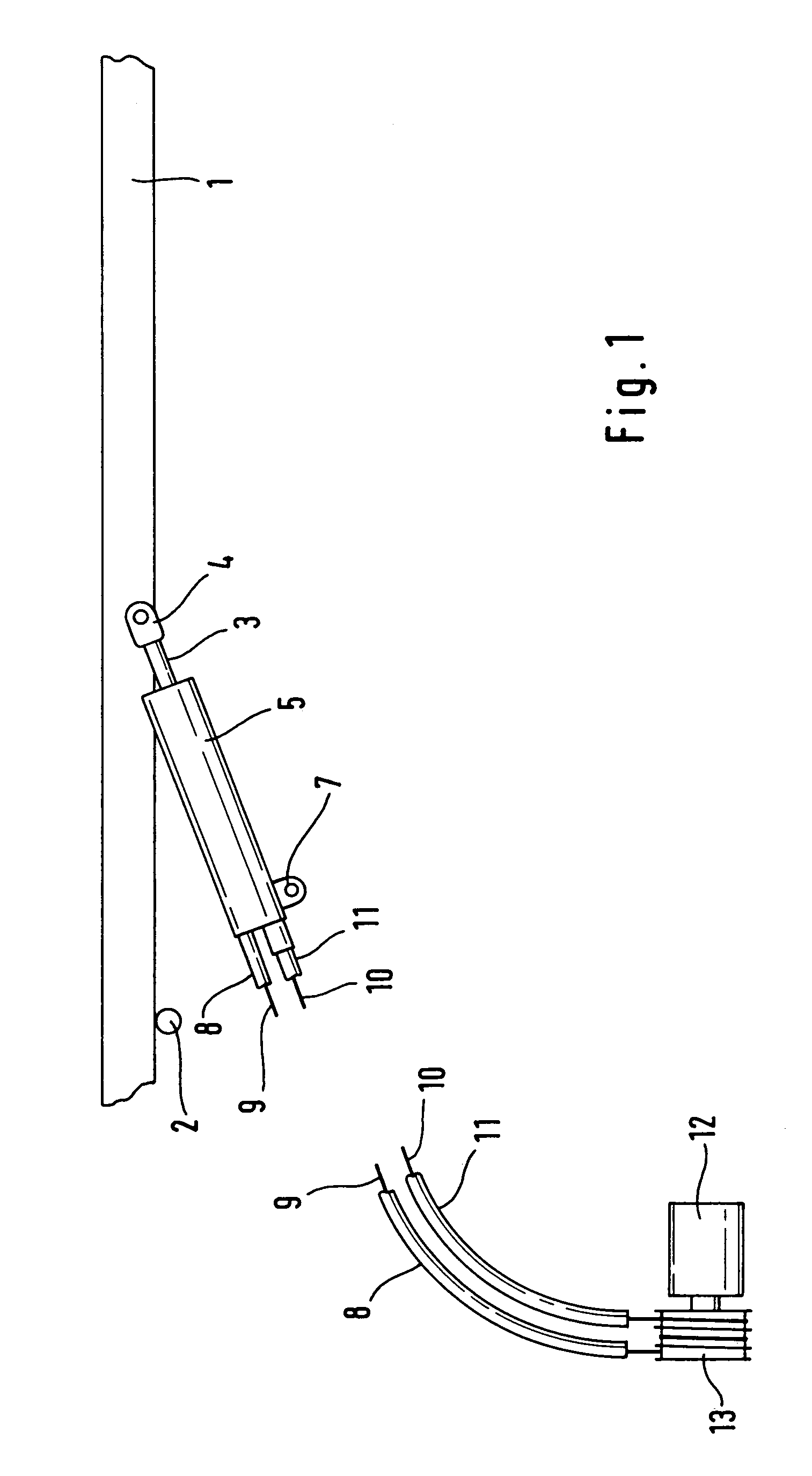 Device for opening and closing a vehicle body part