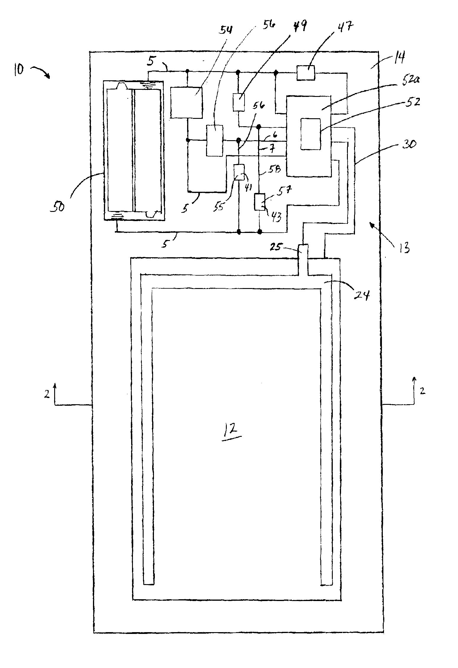 Electroluminescent lamp module and processing method