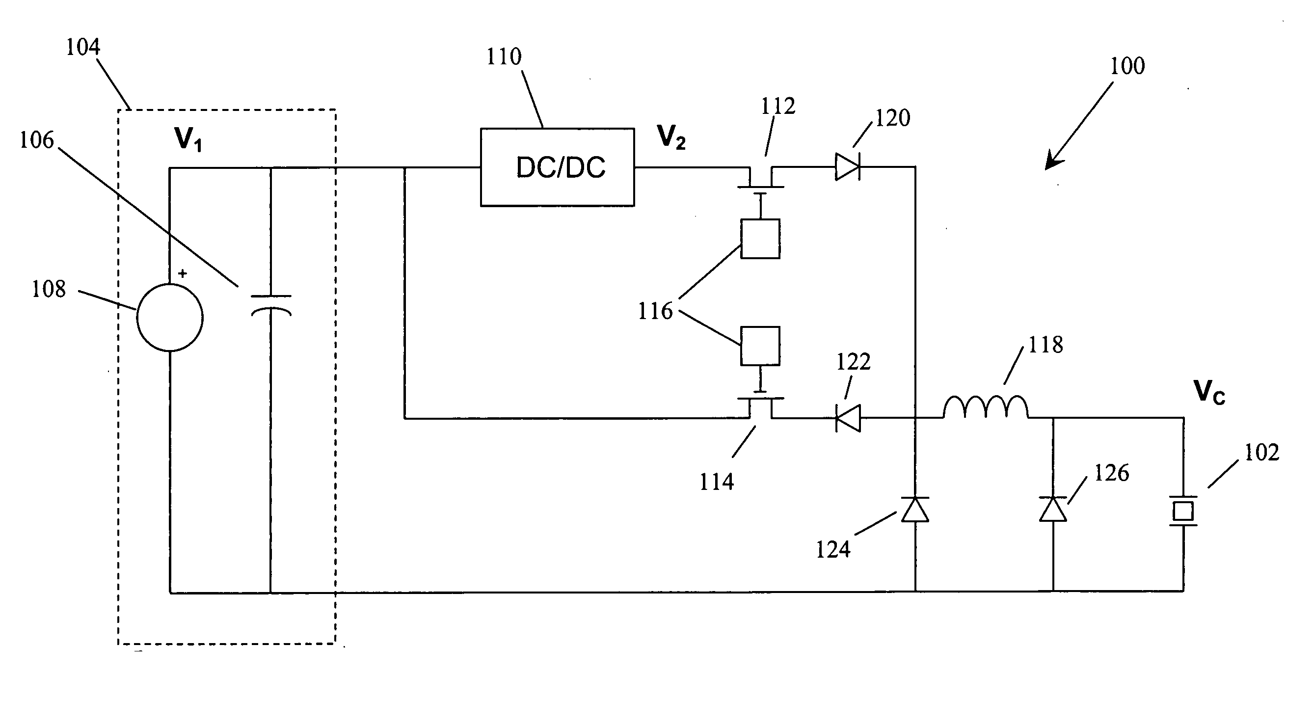 Reactive load resonant drive circuit