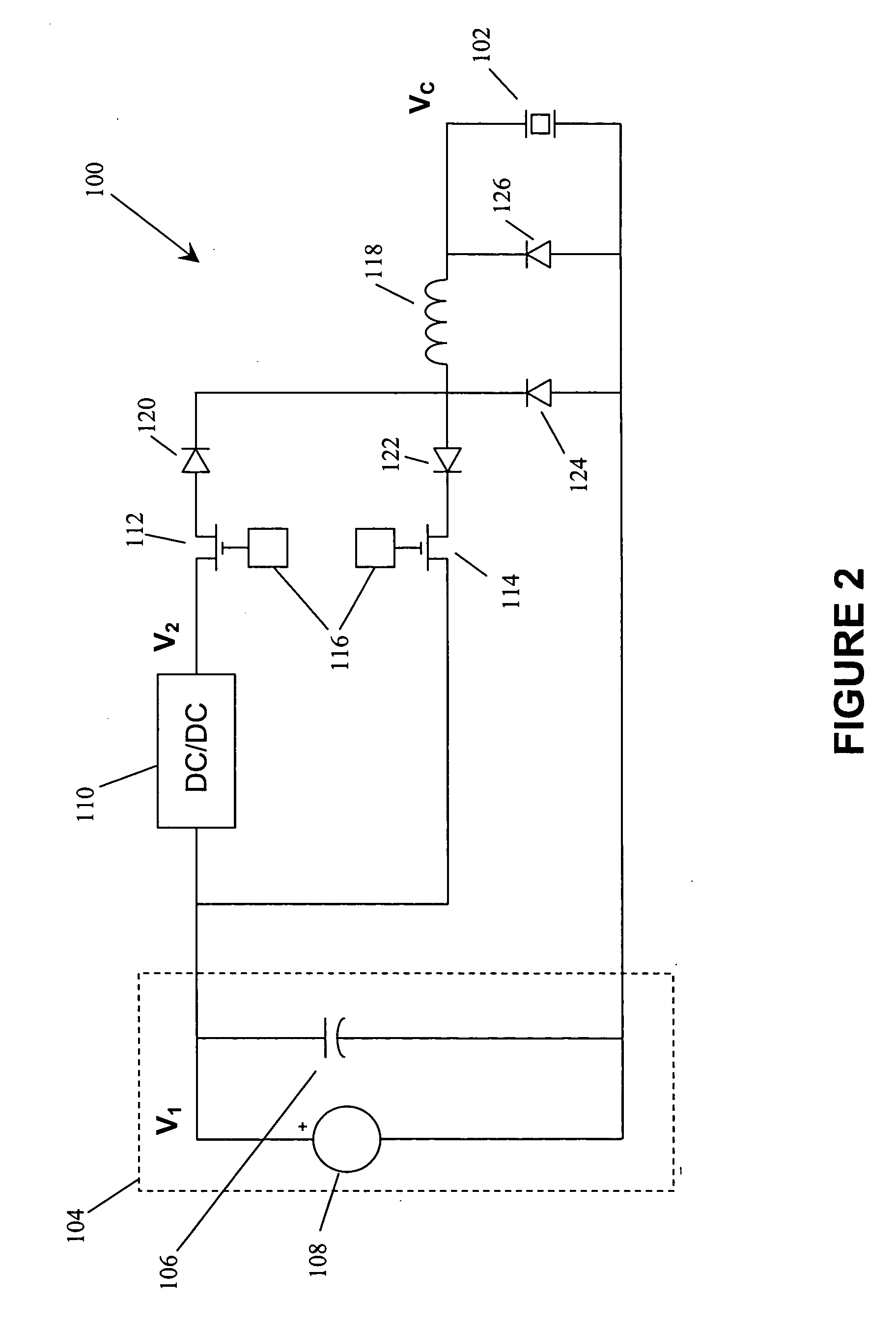 Reactive load resonant drive circuit