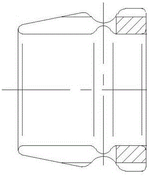 Fiber rope quick connecting piece and connection method