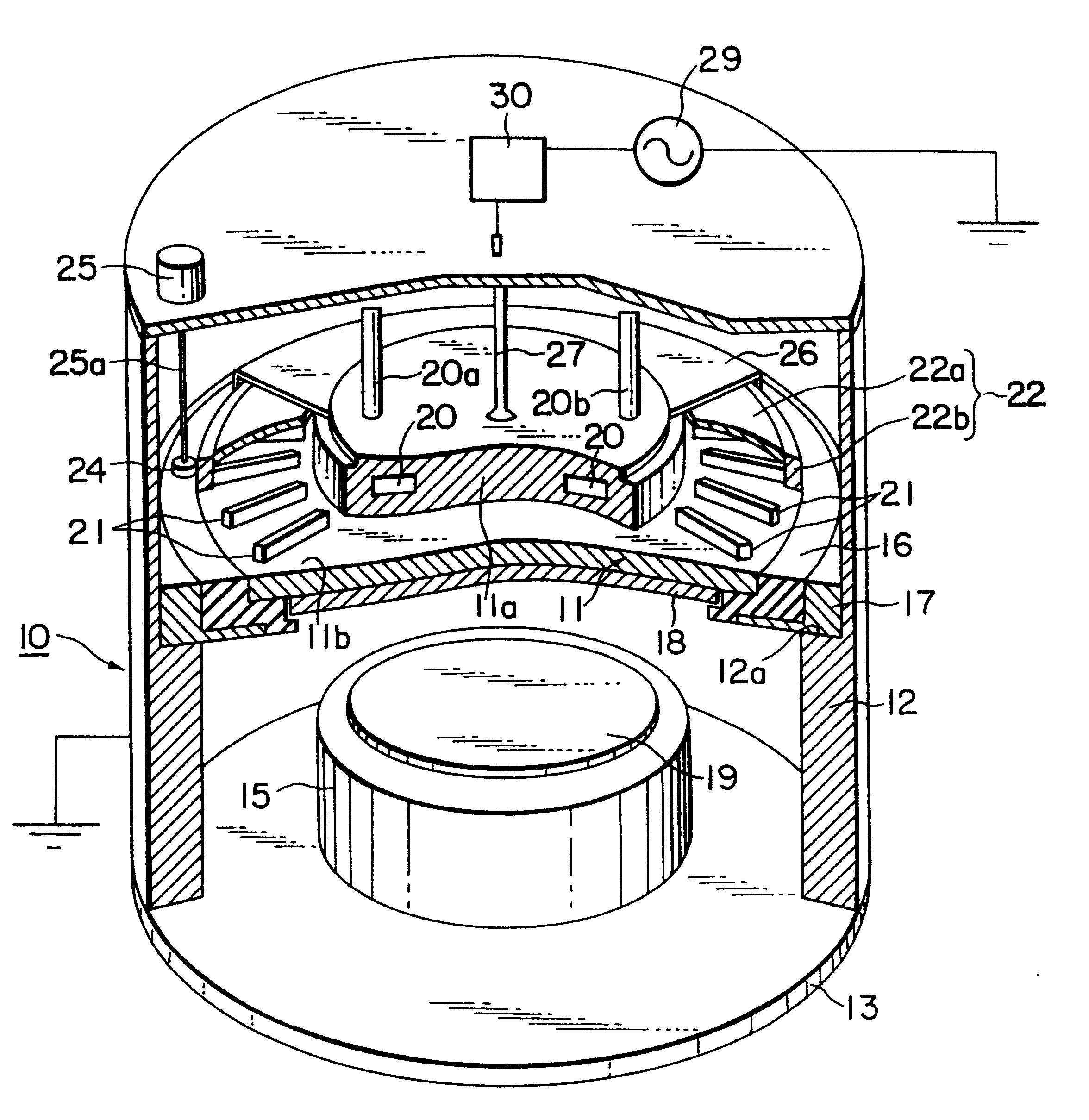 Plasma processing system for sputter deposition applications