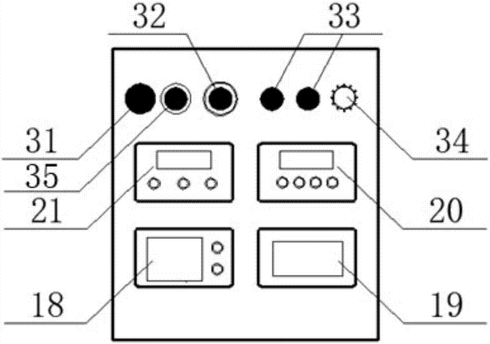 Accelerating and loading device and method for indoor test of road surface materials