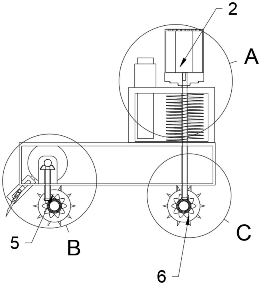 Ice breaking device for movable road bridge based on municipal building