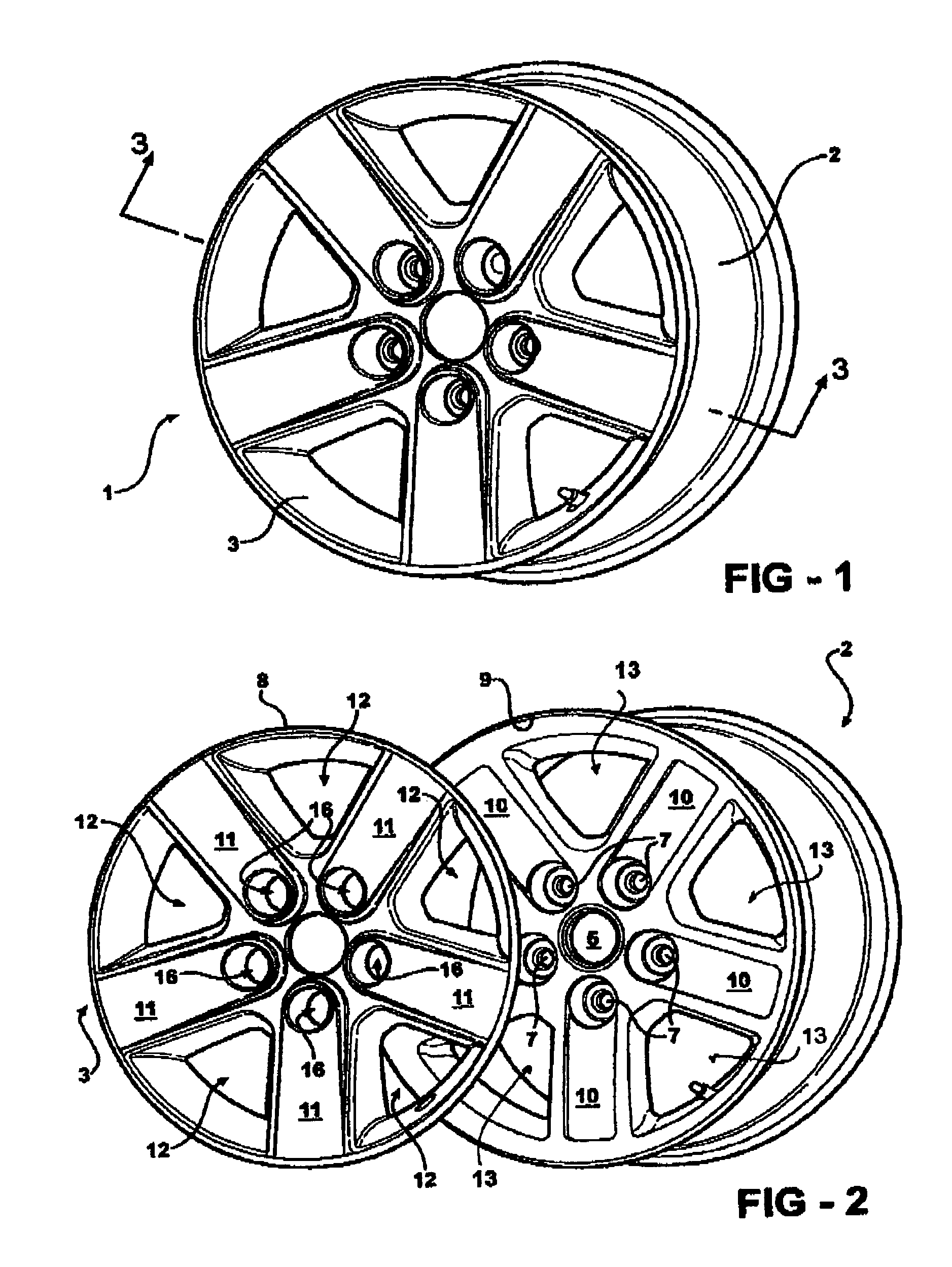 Foam wheel cladding process