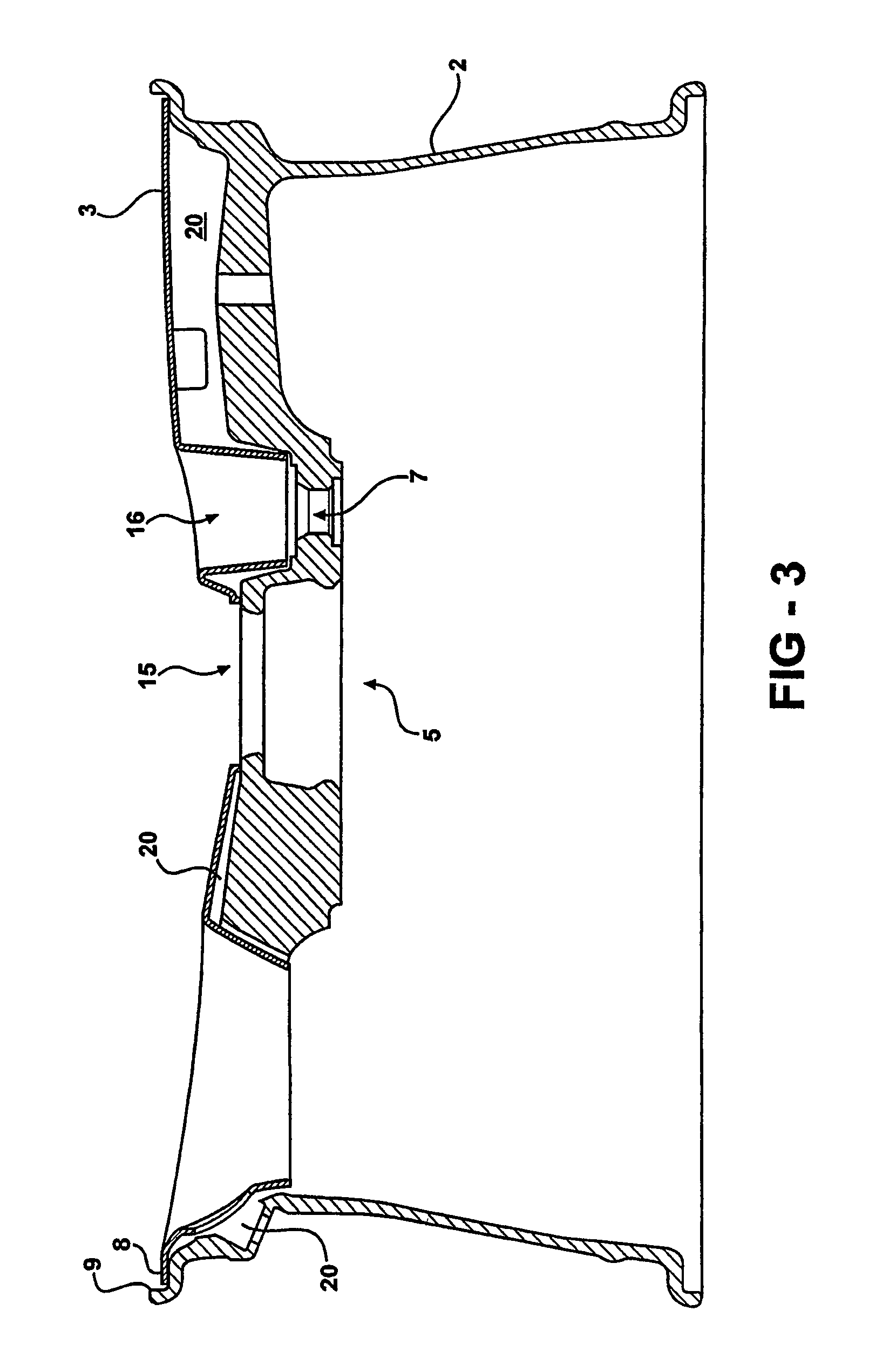 Foam wheel cladding process