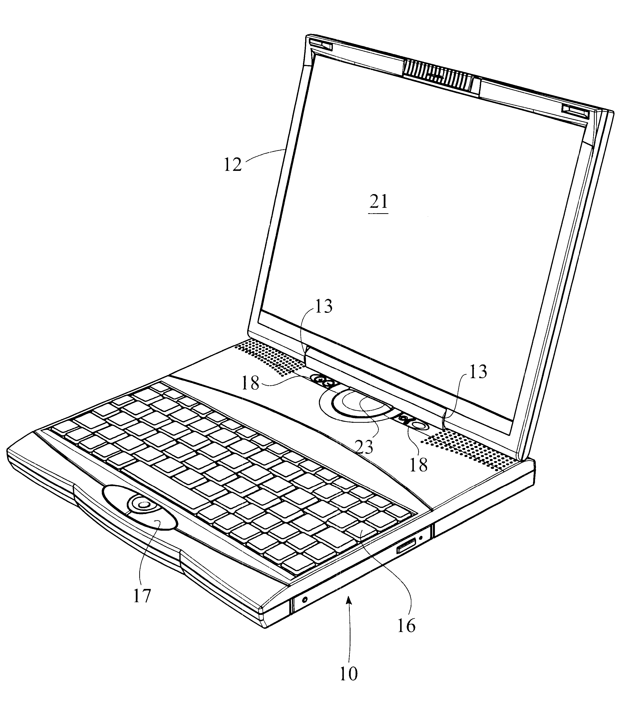 Two-way display notebook computer