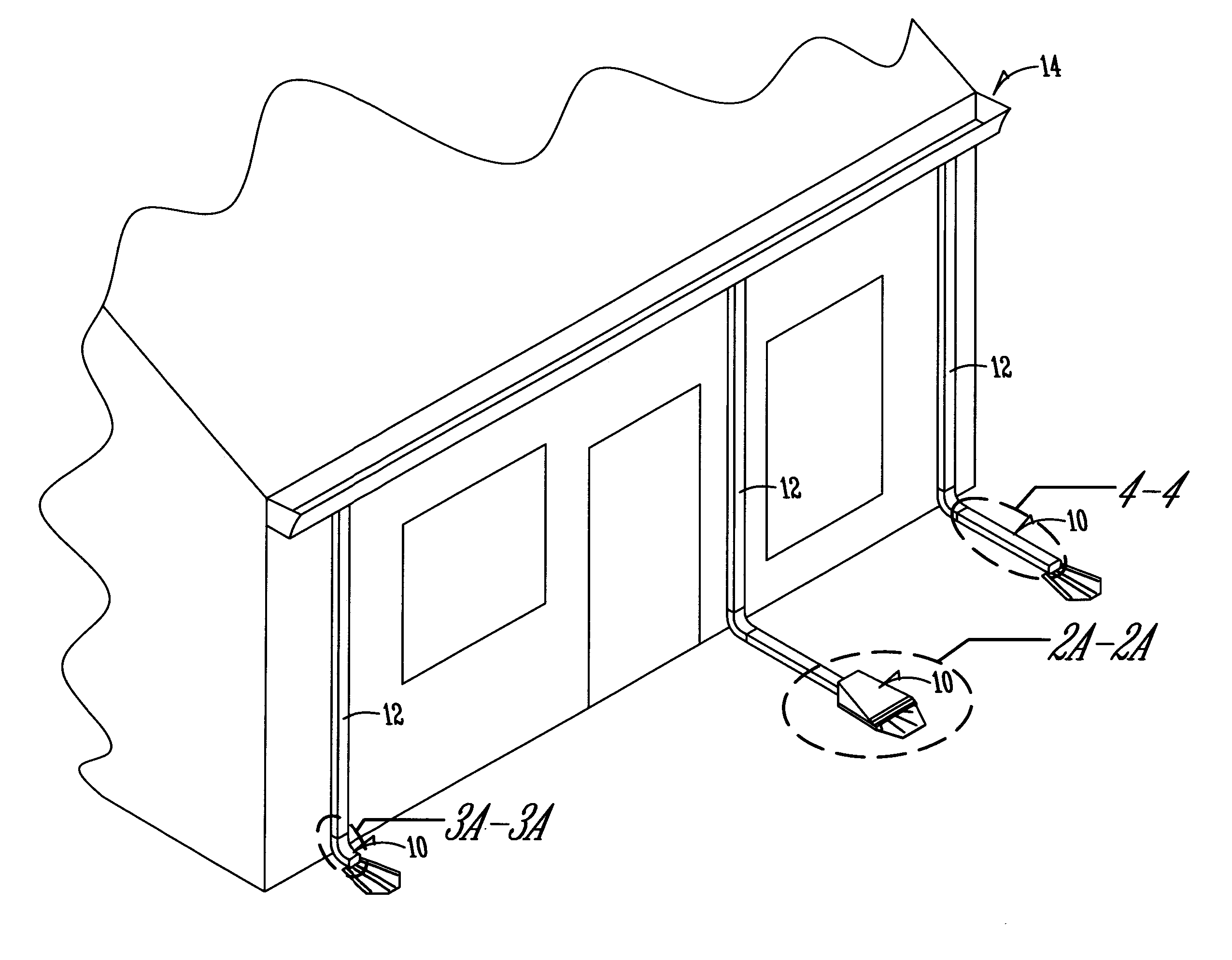 Apparatus and method for managing runoff water from a down spout of a gutter system