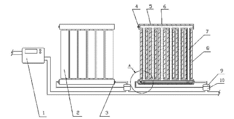 Electric heating superconductive radiator