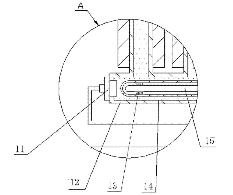 Electric heating superconductive radiator