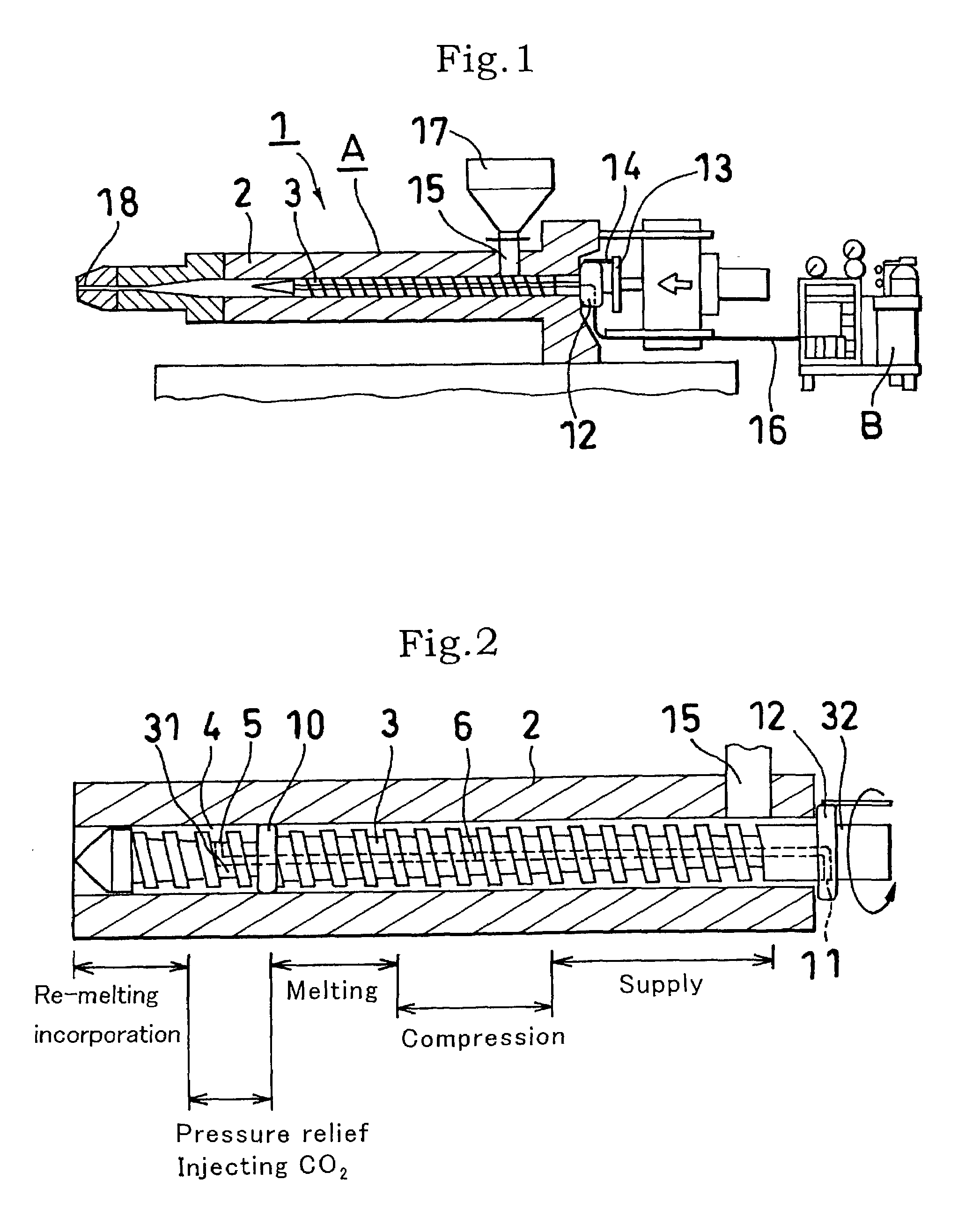 Injection molding process and injection molding apparatus for thermoplastic resin molded articles