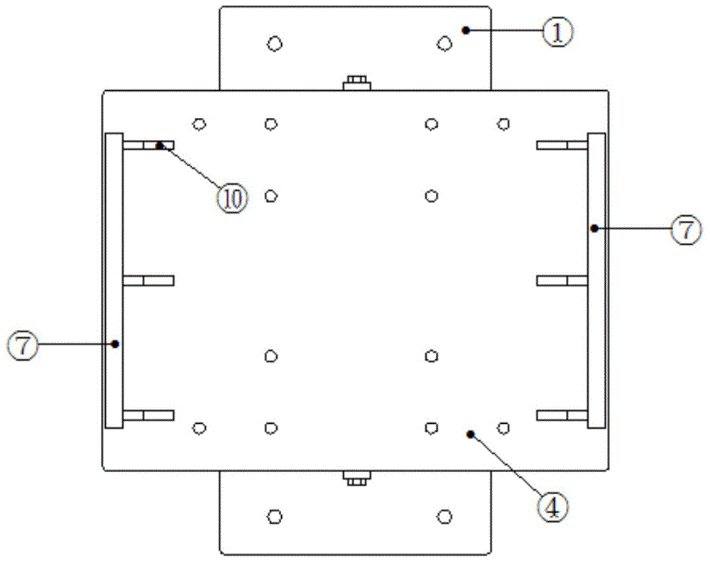 Novel cylindrical hinge rotating bracket for static force loading experiment