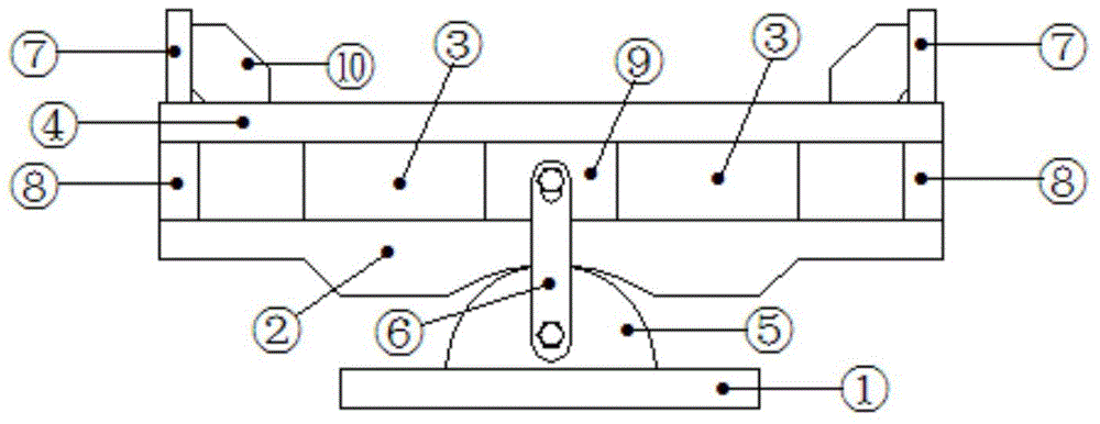 Novel cylindrical hinge rotating bracket for static force loading experiment