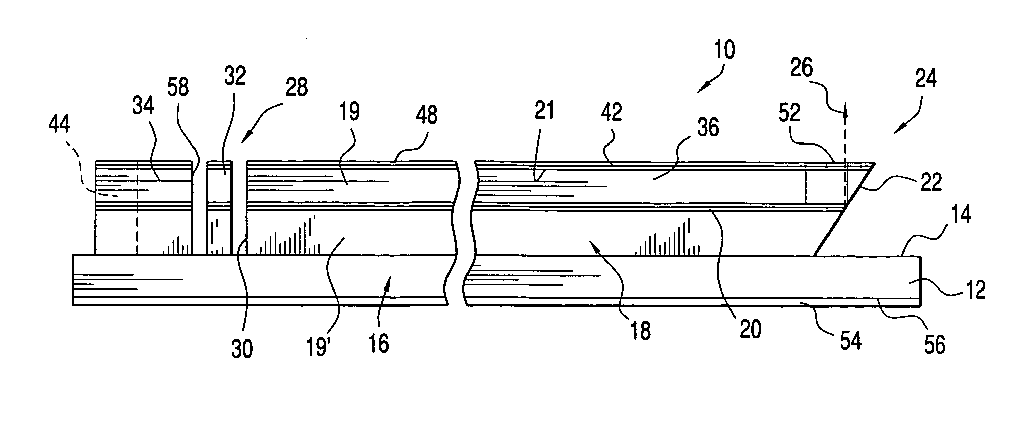 Surface emitting and receiving photonic device with lens