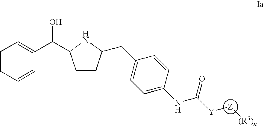 Hydroxymethyl pyrrolidines as beta 3 adrenergic receptor agonists