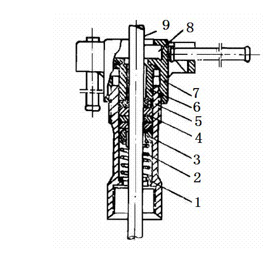 Packing sealing device for oilfield wellhead