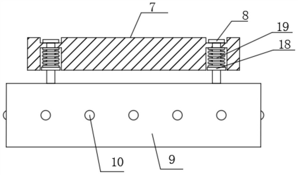 Pole pit tamping device for electric power engineering