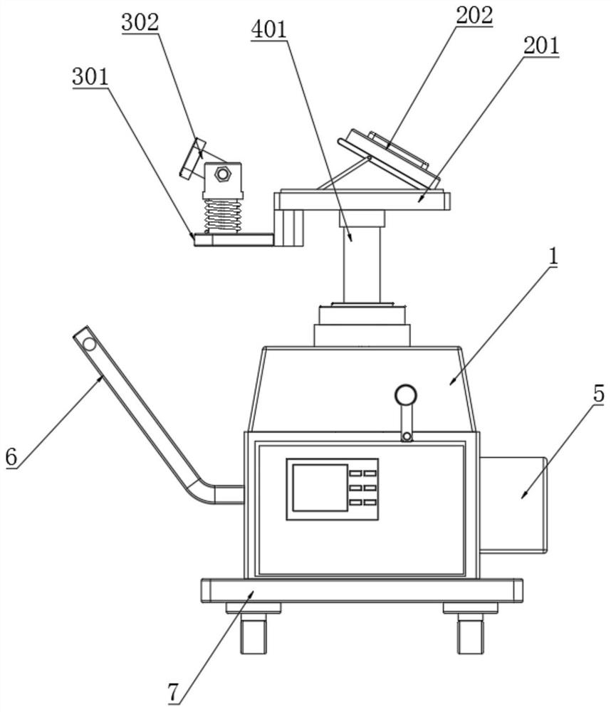 Nursing protection device used after a cranial cavity operation