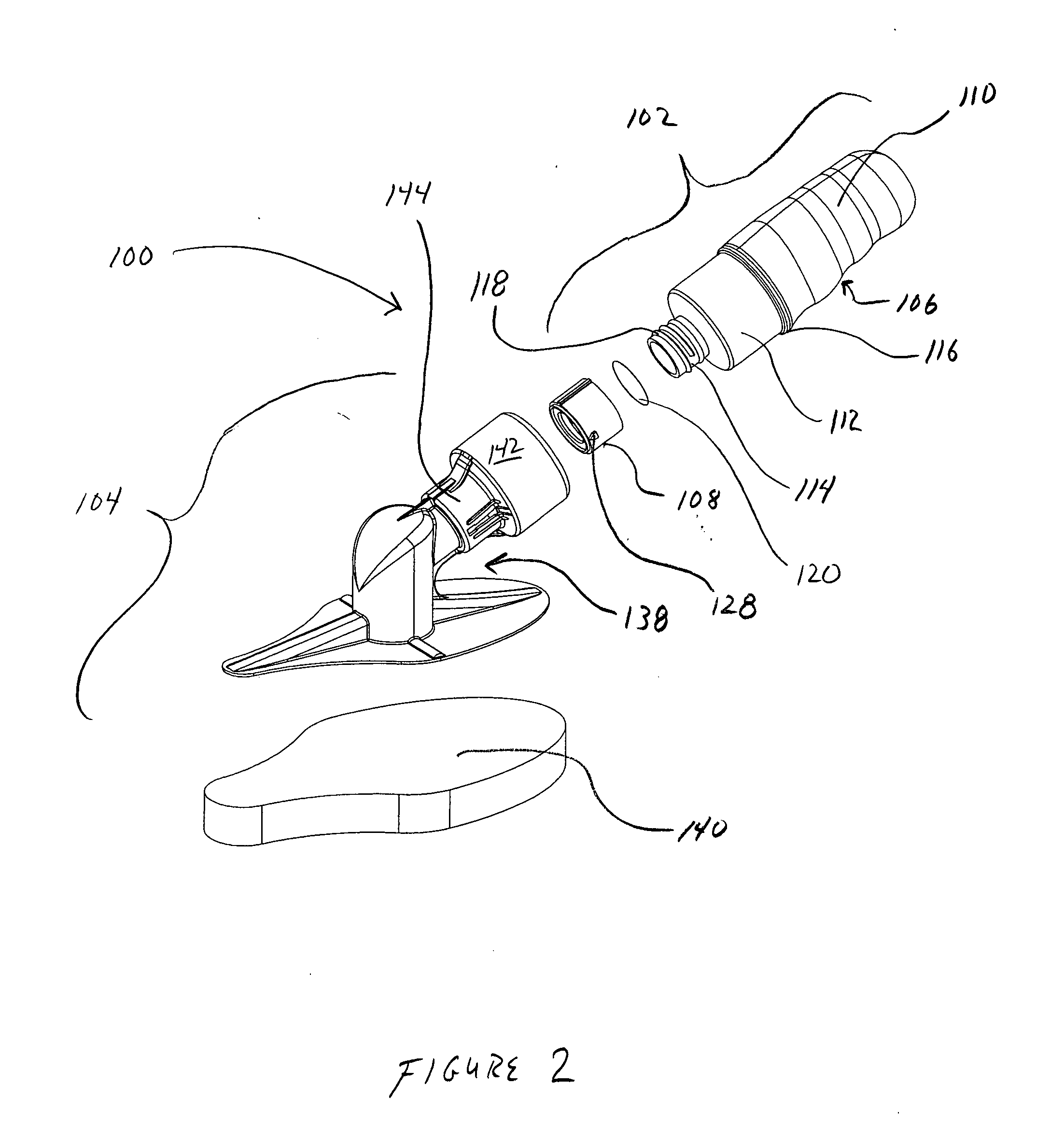 Medical skin applicator apparatus