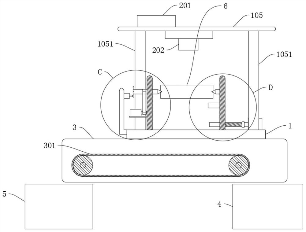 Error detection device for machining