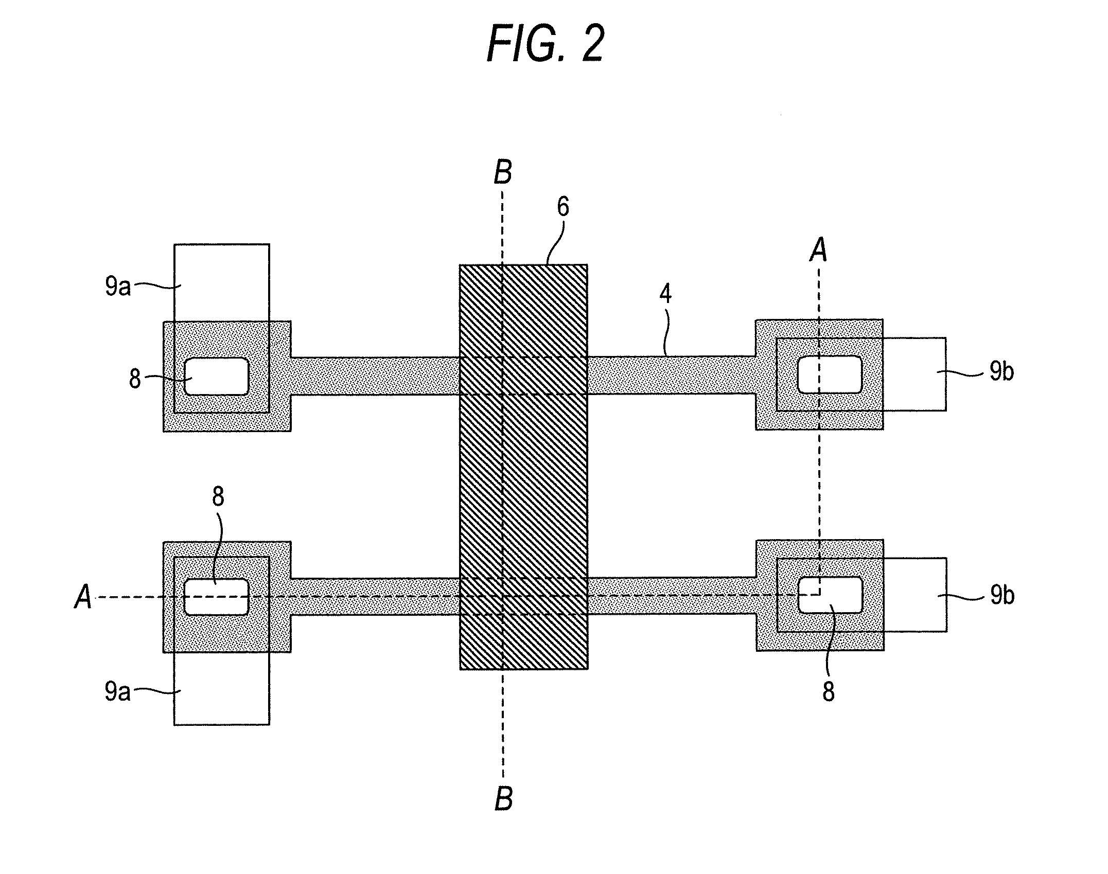 Thin film transistor, method of producing the same, and display device using the thin film transistor