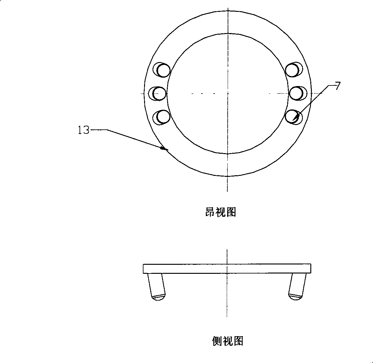 Light source lighting circuit on stereomicroscope