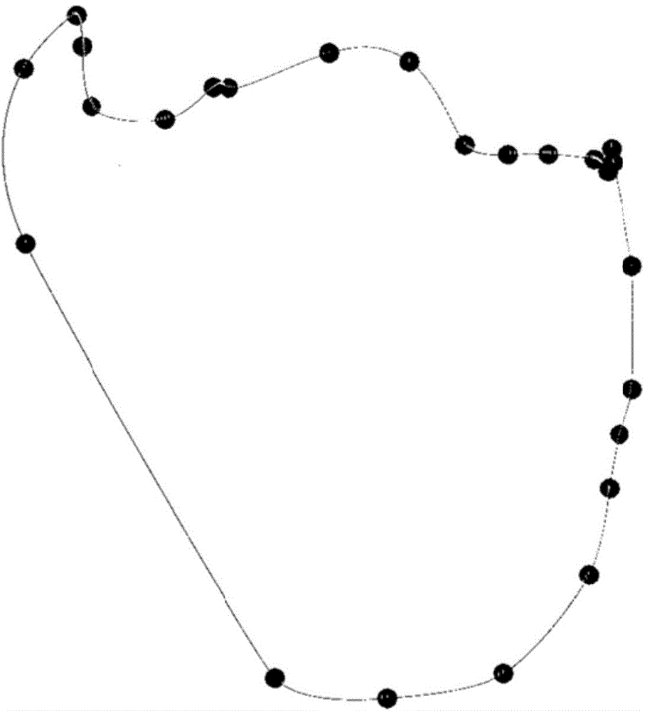 Track construction and movement calculation method for simulating real roller coaster scenario