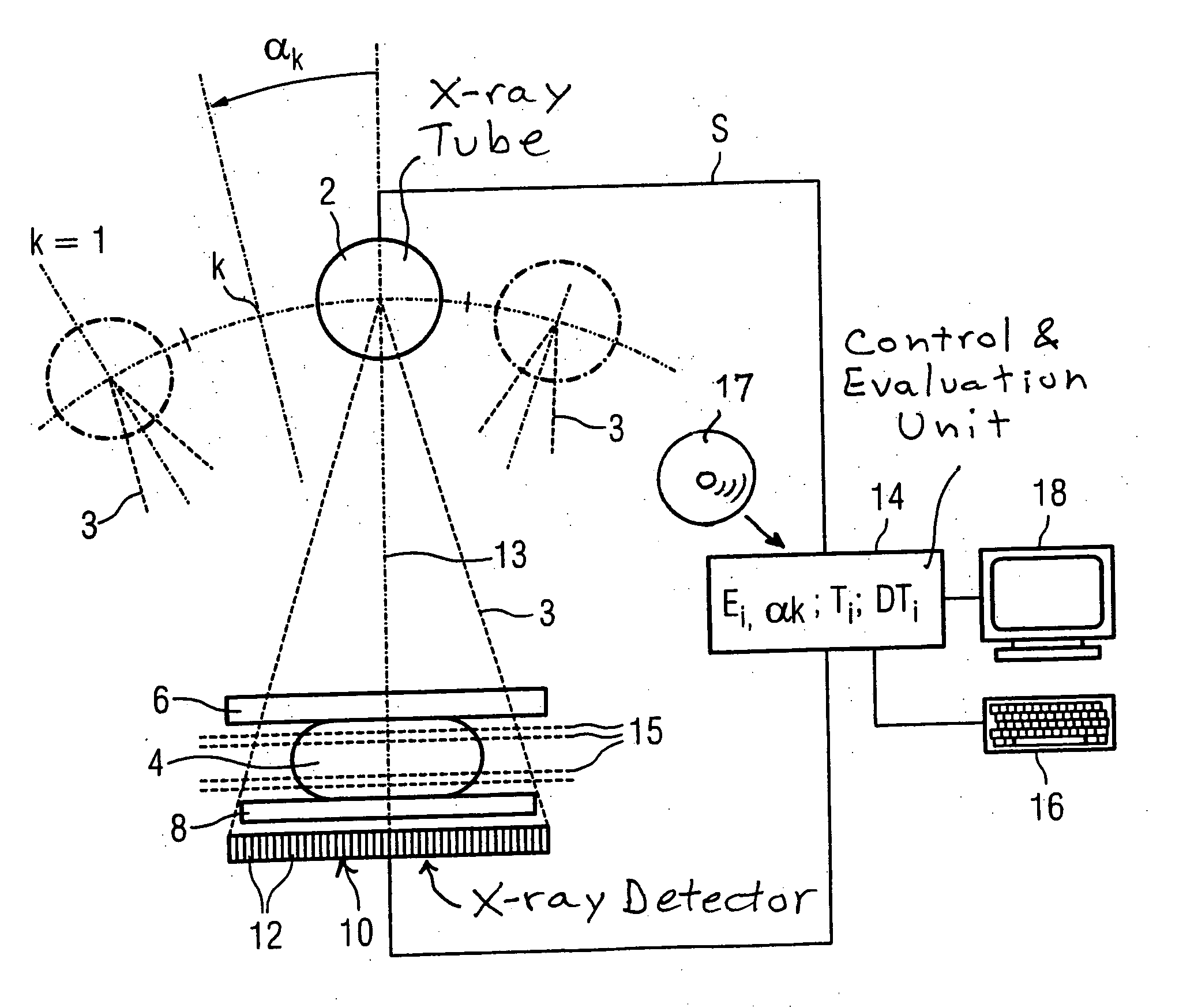 Mammography method and apparatus for generating digital tomosynthetic 3D image