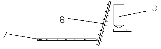 Large automatic stored ice delivery system and delivery method