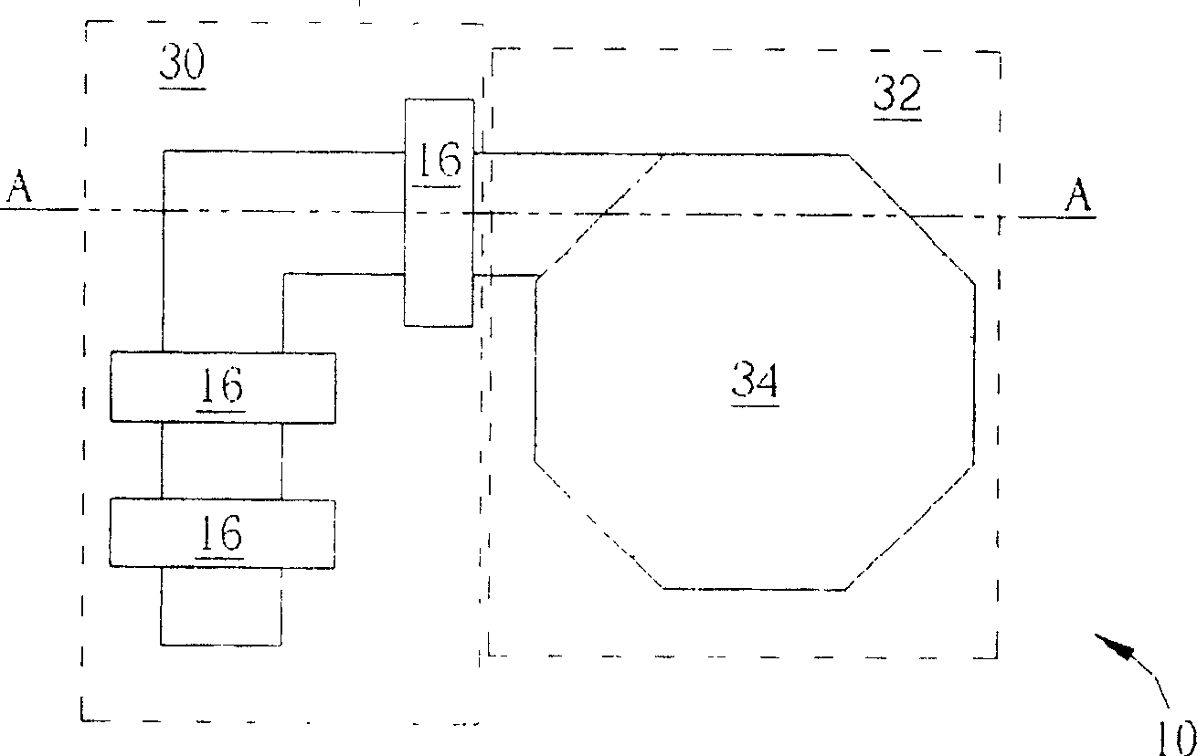 CMOS image sensing component