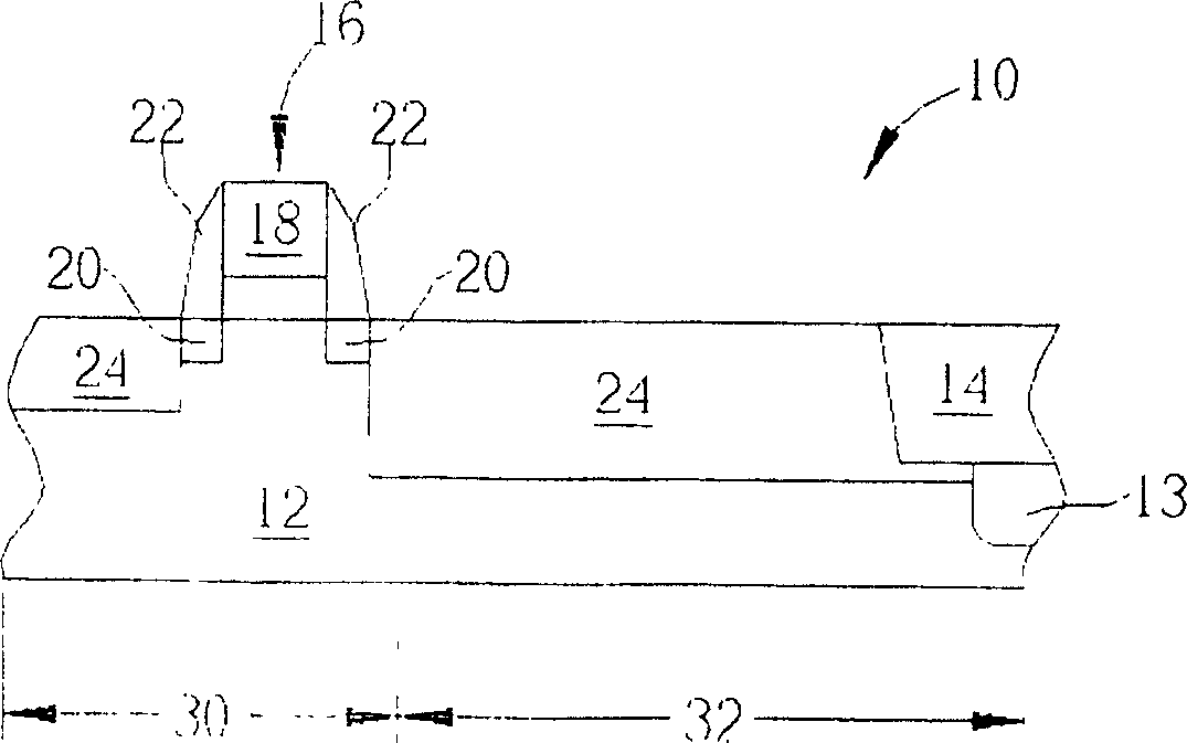 CMOS image sensing component