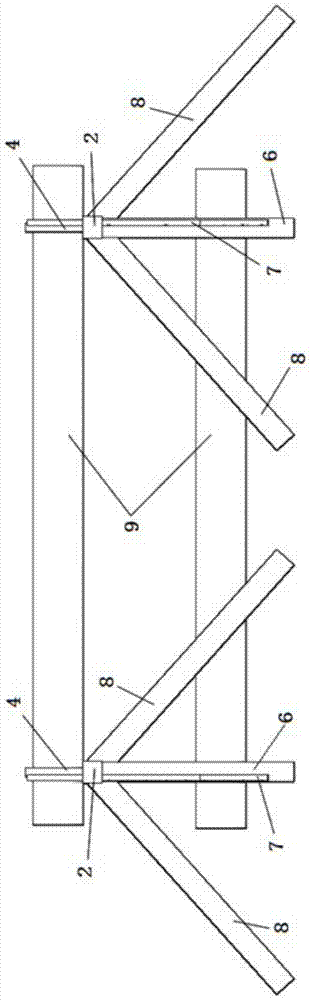 Tool used for fixing and installing boiler drum and use method thereof