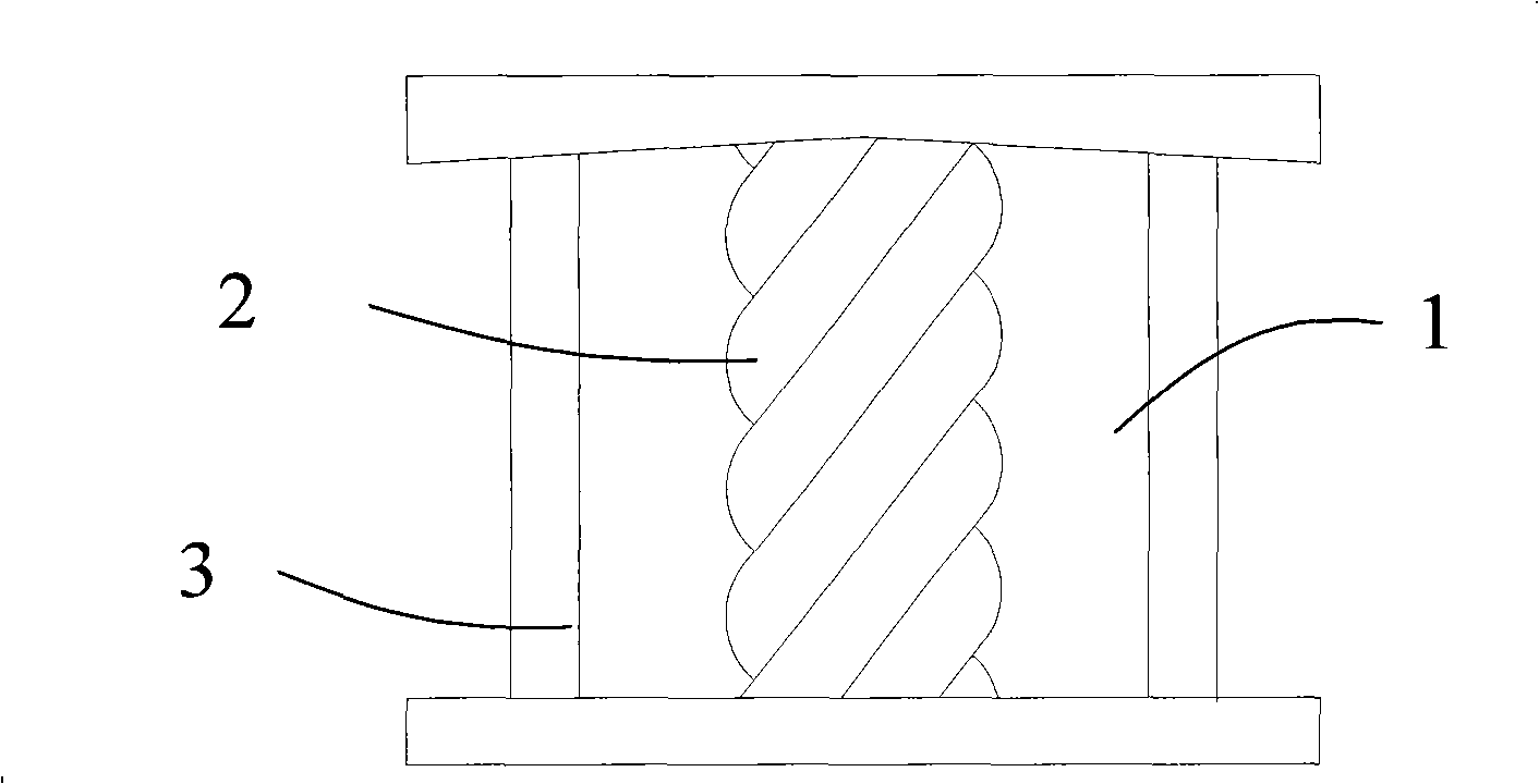 Method for casting and molding spiral rotor of compressor