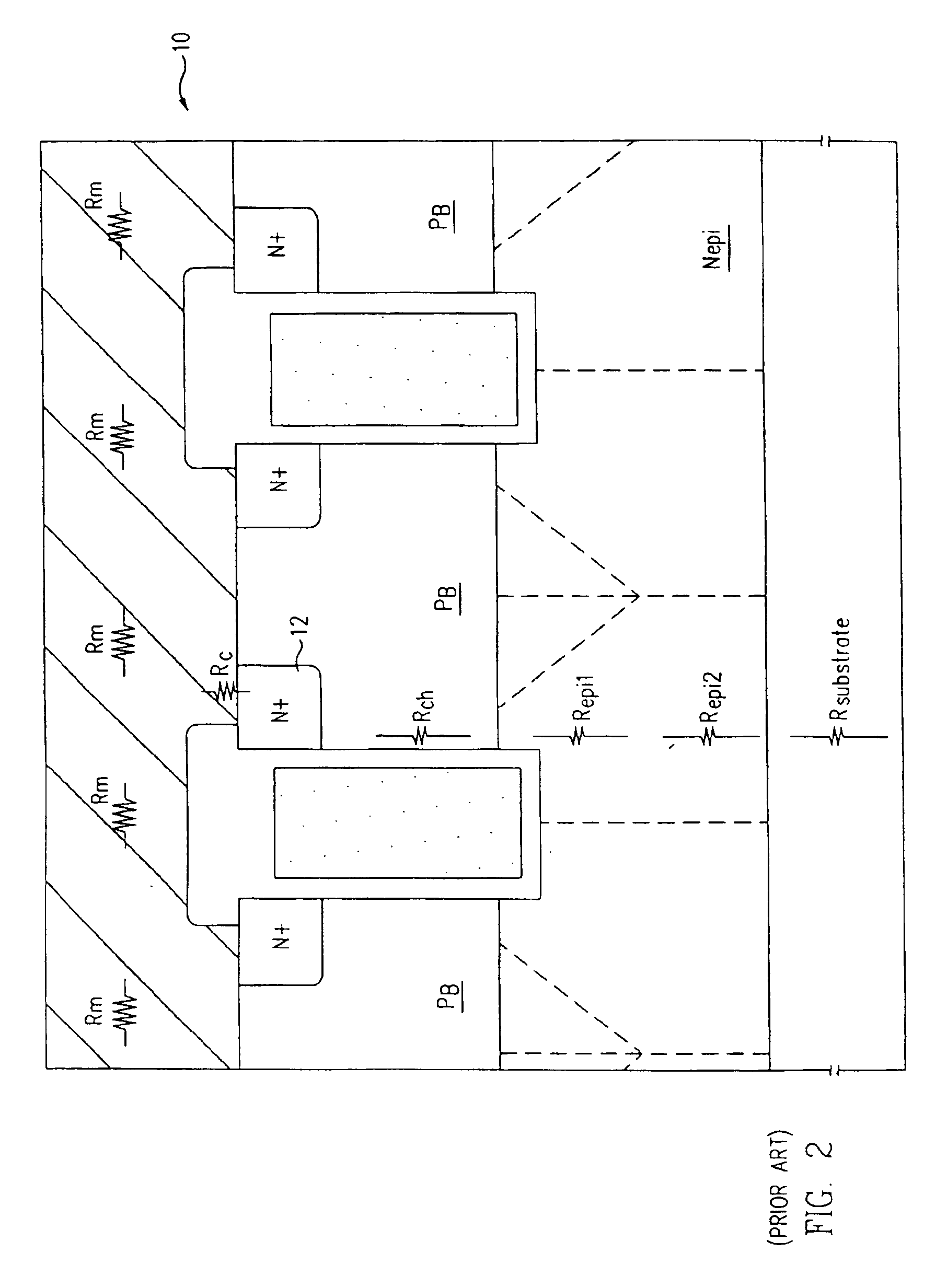 Self-aligned trench transistor using etched contact