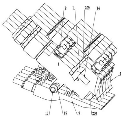 Plasma source structure for removing surface coating