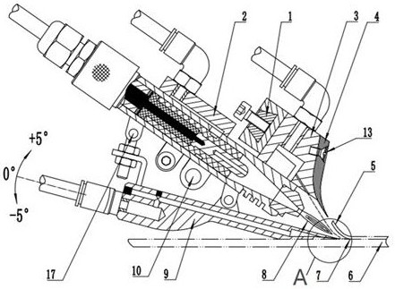 Plasma source structure for removing surface coating