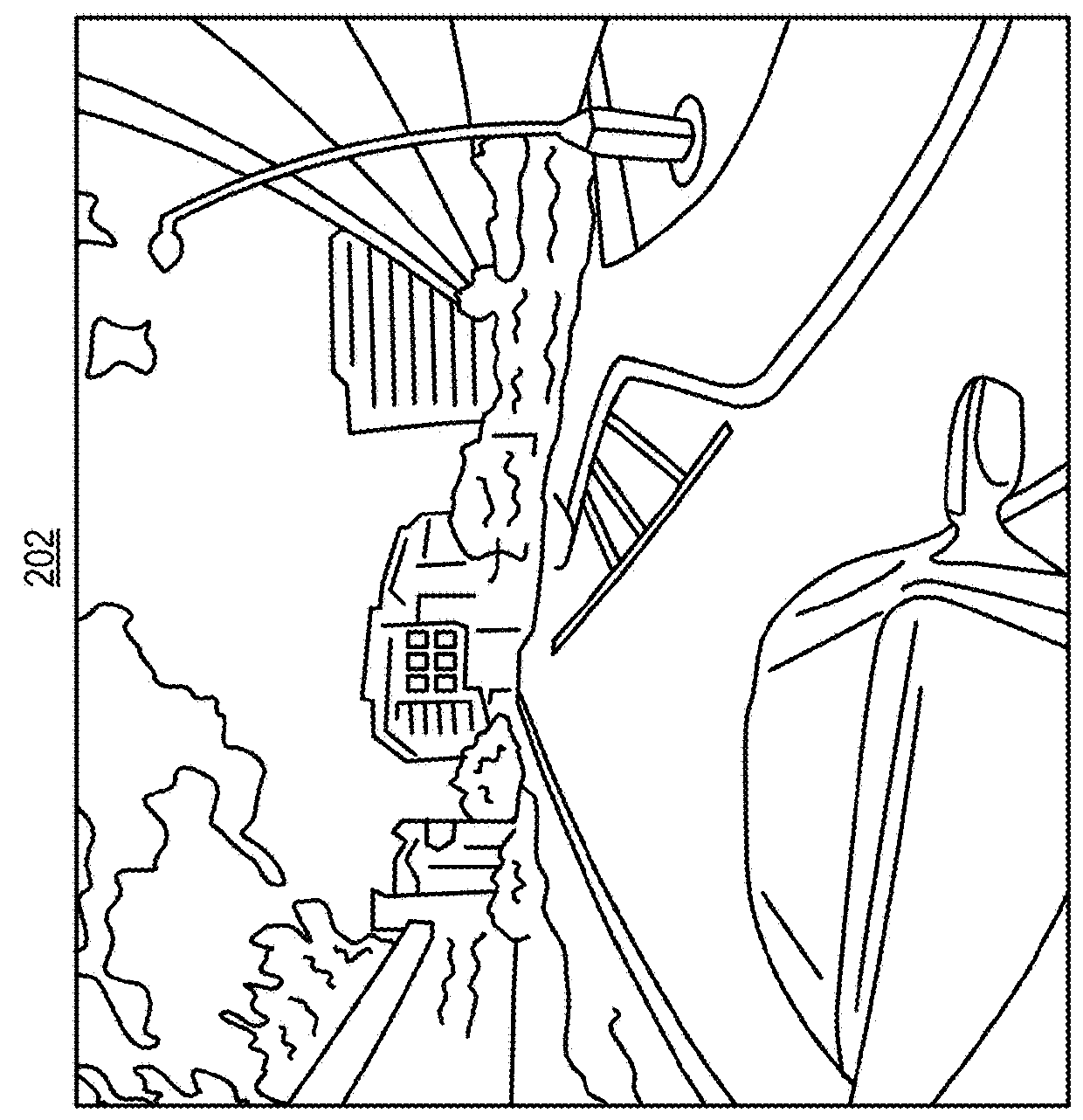 Adaptive perturbed cube map projection