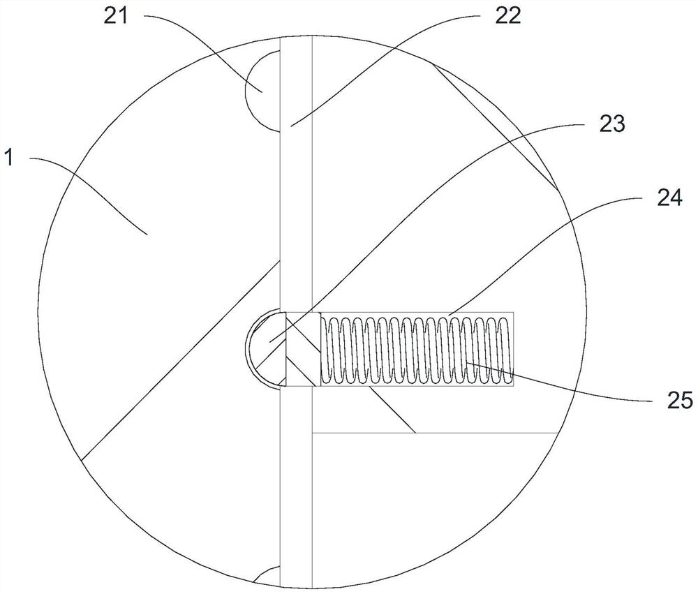 Beidou positioning device for field surveying and mapping