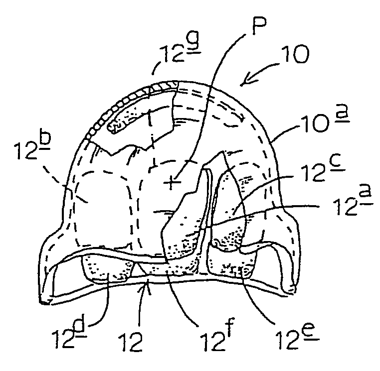 Moisture-barriered, body-contact protective interface structure