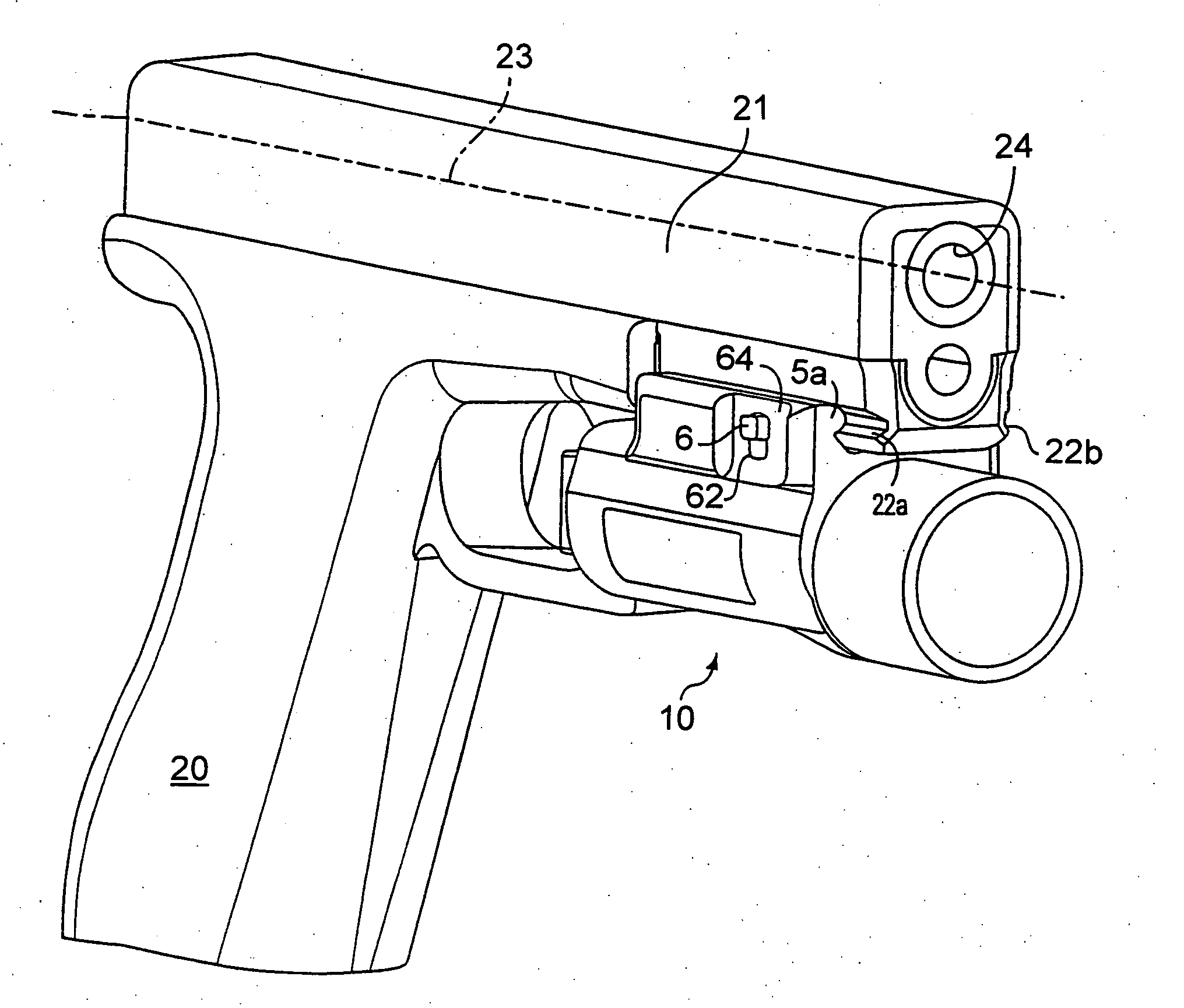 Auxiliary device for a weapon and attachment thereof