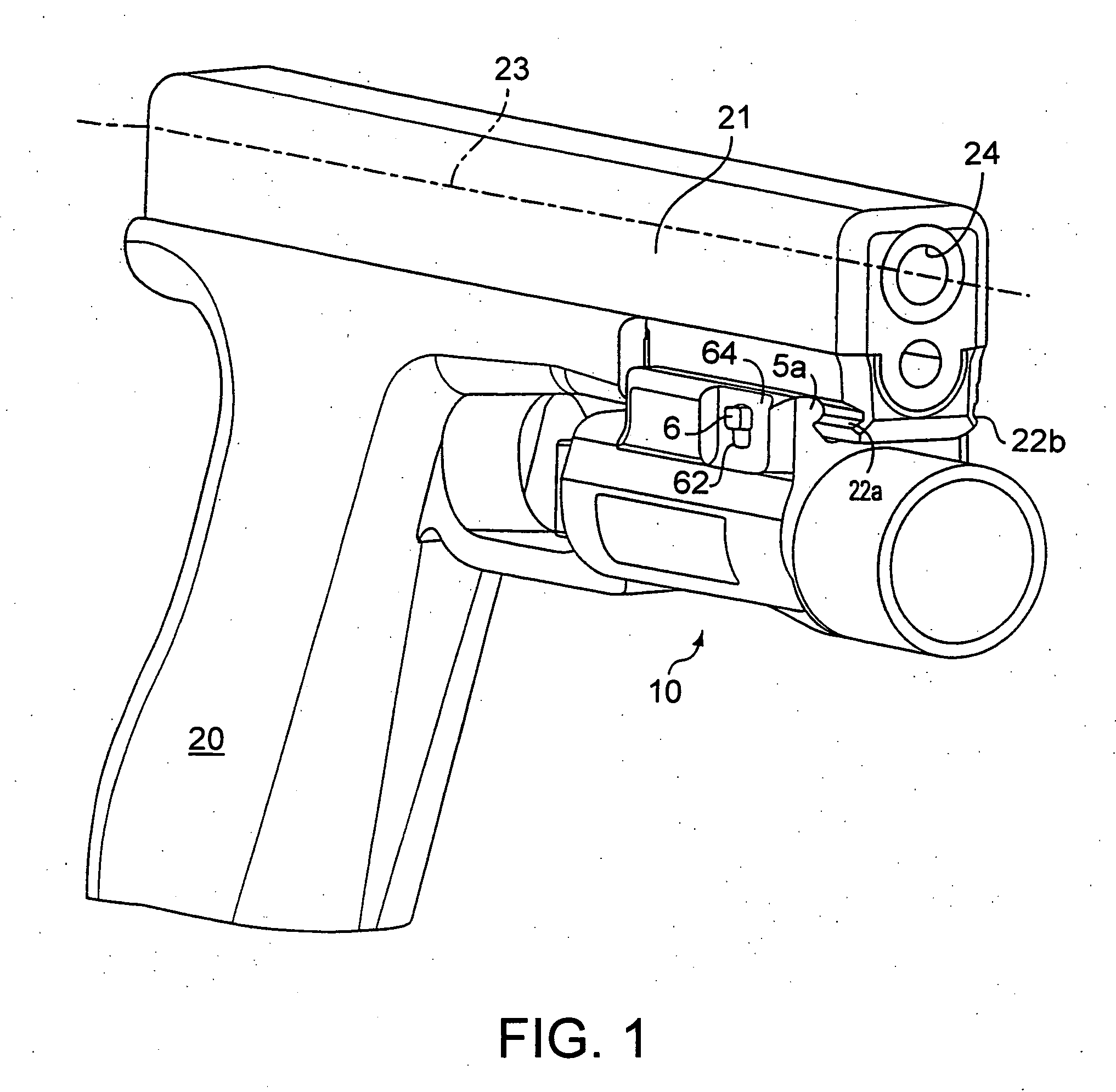 Auxiliary device for a weapon and attachment thereof