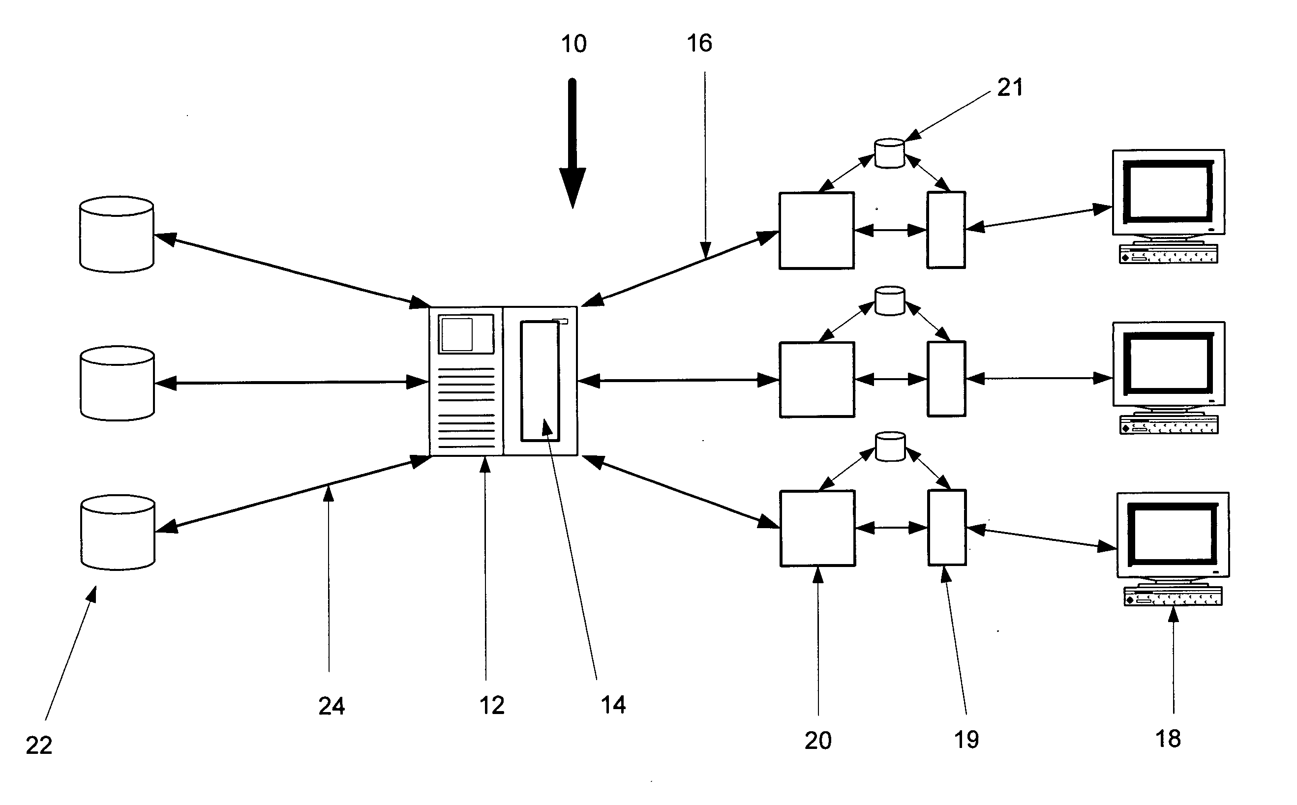 Content distribution and incremental feedback control apparatus and method