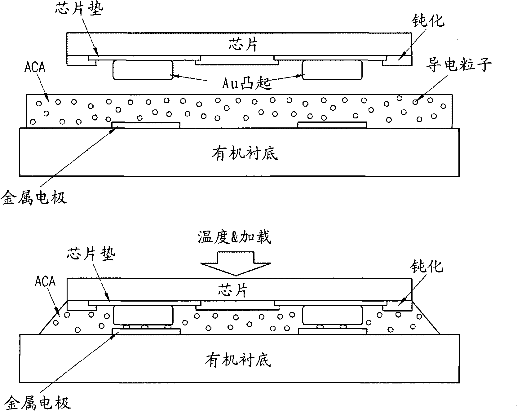 Method for bonding between electrical devices using ultrasonic vibration