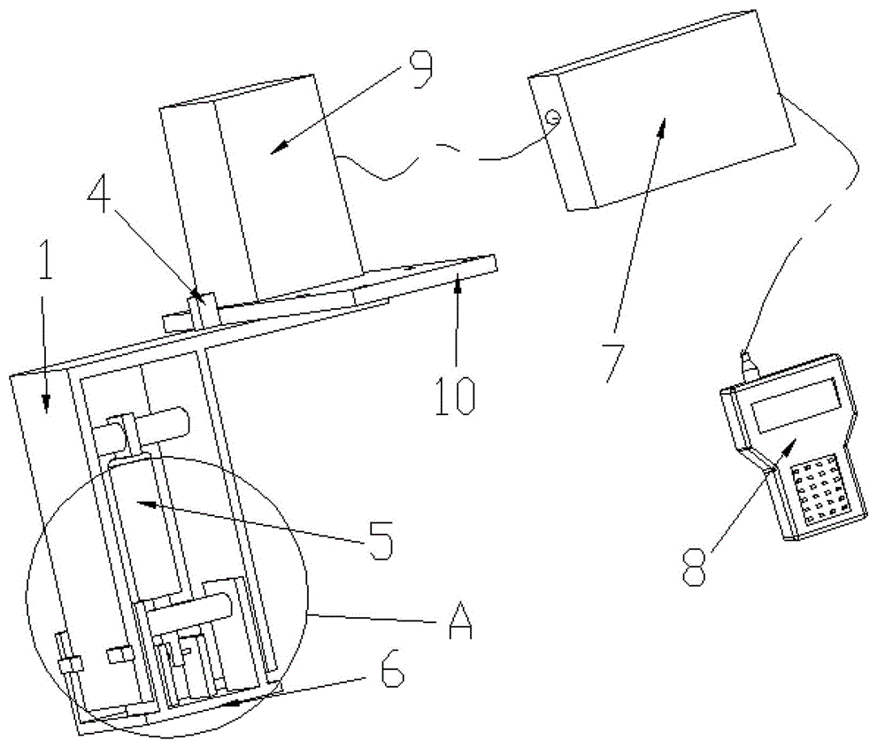 Mechanical arm auxiliary mechanism