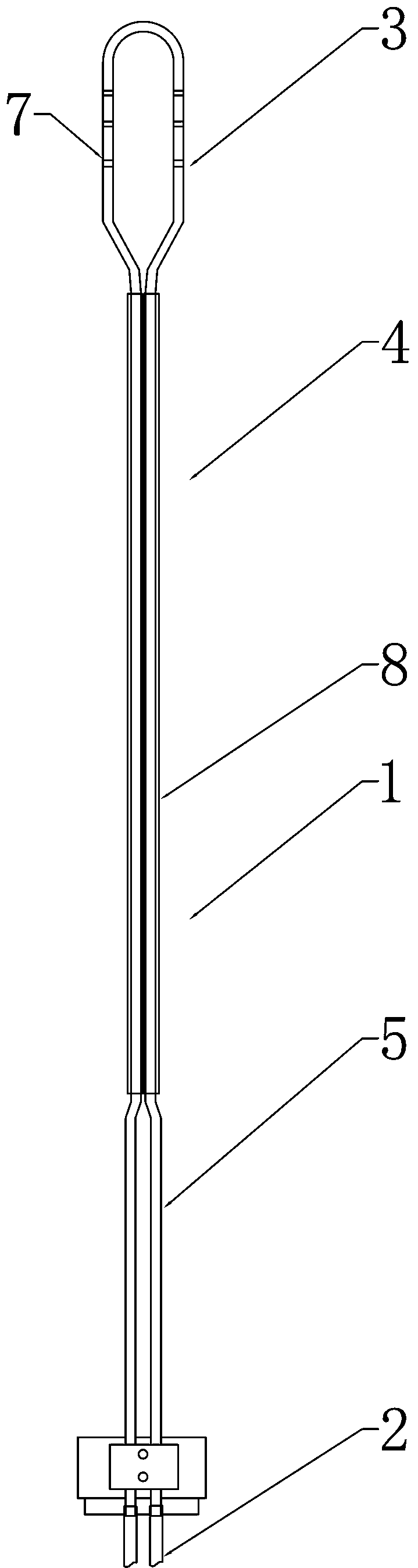 Automatic feeding device for softening of semi-finished glass products